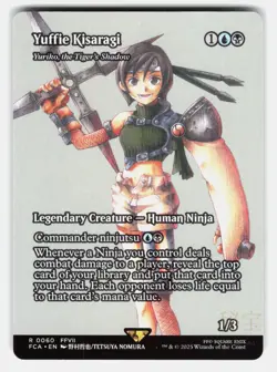 YUFFIE KISARAGI - YURIKO, THE TIGER'S SHADOW (SHOWCASE) - MTG - NOMURA NM/M - Image 1