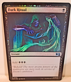 Dark Ritual Marvel Magic the Gathering MTG Foil NM - Image 1