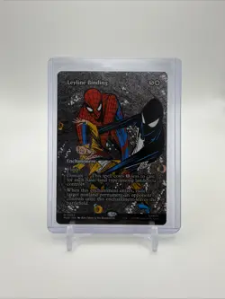 MTG Leyline Binding 0002 Spider-Man Marvel Universes Beyond NM/M Magic Card - Image 3