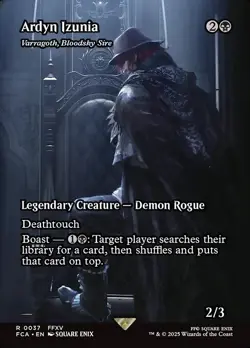 MTG Varragoth, Bloodsky Sire FCA Rare Normal #37 - Image 1