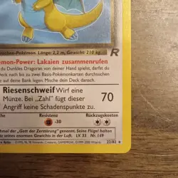 #22 Dunkles Dragoran German Language #22/82 Team Rocket Set Regular Pokemon TCG - Image 5