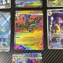 Pokemon TCG Cosmic Eclipse Holo Lot 7 Mega Greninja EX Mega Dragalge EX 2020 - Image 4
