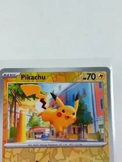 Pikachu 62/193 Paldea Evolved Reverse Holo Pokemon Card 2023 - Image 2