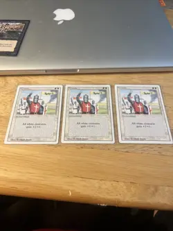 Magic: The Gathering Crusade Revised LP Three Copies MTG - Image 1