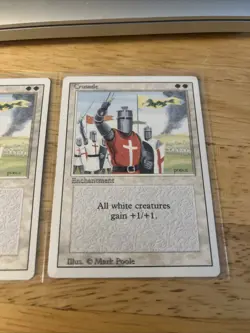 Magic: The Gathering Crusade Revised LP Three Copies MTG - Image 4