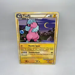 Flaaffy 42/123 Uncommon HeartGold & SoulSilver Pokemon Moderately Played - Image 1