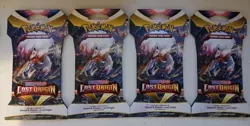 Pokemon TCG Sword and Shield Lost Origin Lot of 4 Sleeved Booster Packs - Image 5