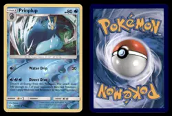 Prinplup 55/236 Uncommon Cosmic Eclipse Pokemon TCG Reverse Holo NM - Image 3