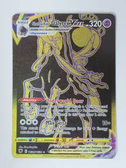 Pokemon Astral Radiance Shadow Rider Calyrex VMAX Sword & Shield TG30/TG30 - Image 1