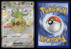 Forretress ex 212/091 Shiny Ultra Rare Paldean Fates Pokemon NM - Image 3