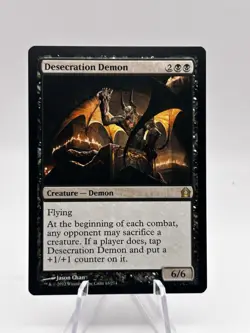Desecration Demon 63/274 Return to Ravnica RTR MTG NM - Image 1