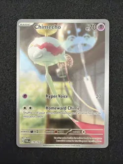 Chimecho 179/167 Twilight Masquerade Illustration Rare Pokemon Near Mint #LA9 - Image 1