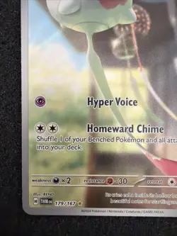 Chimecho 179/167 Twilight Masquerade Illustration Rare Pokemon Near Mint #LA9 - Image 5