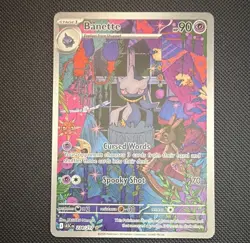 Pokemon Banette Illustration Rare Holo 234/217 English HP 90 YASHIRO Nanaco - Image 1