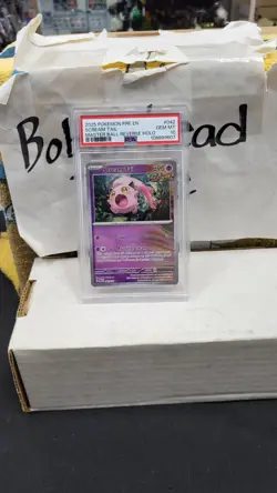 2025 SCREAM TAIL MASTER BALL REVERSE HOLO PRISMATIC EVOLUTIONS POKEMON PSA 10 42 - Image 1