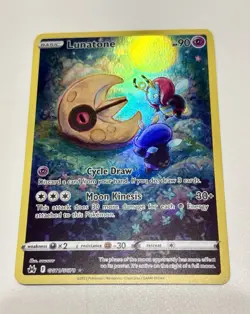 The Pokemon Company Lunatone GG11/GG70 Crown Zenith GG Holo Eng 2023 90HP - Image 1