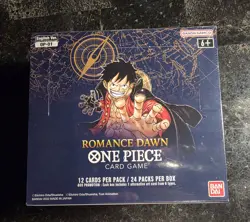 One Piece English OP-01 Booster Box Blue Bottom Romance Dawn - Factory Sealed - Image 2
