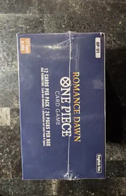 One Piece English OP-01 Booster Box Blue Bottom Romance Dawn - Factory Sealed - Image 4