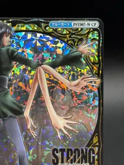 Nico Robin PST007-W Holo Foil CP OnePy Berry Match Japanese One Piece LP - Image 3