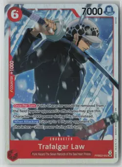 Trafalgar Law PRB02-002 SR | Premium Booster -The Best- Vol. 2 | One Piece TCG - Image 1