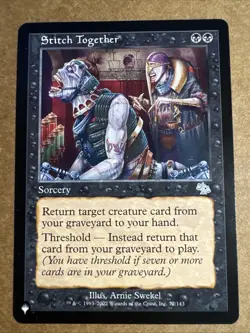 Stitch Together The List Reprints Regular - Image 1