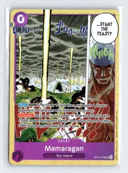 Mamaragen One Piece Adventure on Kami's Island OP15-078 - Image 1