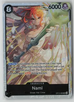Nami OP15-086 One Piece Adventure on Kami's Island Super Rare Near Mint - Image 1