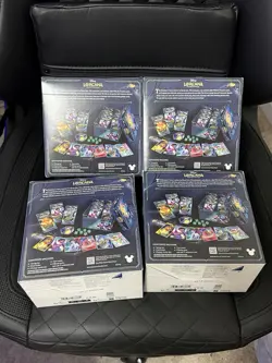 DISNEY LORCANA TCG: WHISPERS IN THE WELL ILLUMINEER'S TROVE BOX x4 - Image 2