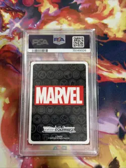 2021 Weiss Schwarz JPN Marvel Avengers Holo Foil MAR/S89-036 R Iron Man PSA 10 - Image 2