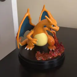 Charizard ex Super Premium Collection Box Card Display Pokemon TCG FIGURE ONLY - Image 2