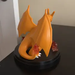 Charizard ex Super Premium Collection Box Card Display Pokemon TCG FIGURE ONLY - Image 3