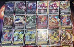 Pokemon TCG V Card Lot of 50 Holo NM - Image 1
