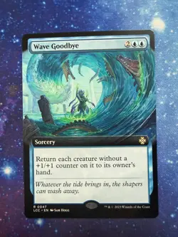 Wave Goodbye (Extended Art) R Commander: The Lost Caverns of Ixalan 47 NM - Image 1