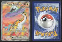 Raging Bolt ex 196/162 Ultra Rare Temporal Forces Pokemon Near Mint - Image 3