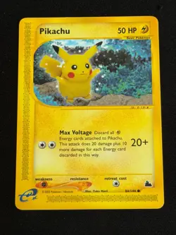 Pokemon - Skyridge Pikachu 84/164 NM - Image 1