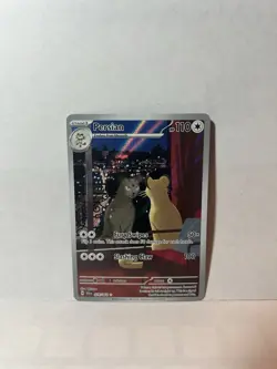 Pokemon TCG Persian 078/064 Sv Shrouded Fable Illustration Rare Holo 110 HP - Image 3