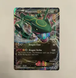 Pokemon Company Rayquaza EX 60/108 Roaring Skies Ultra Rare Holo EN 2015 - Image 1