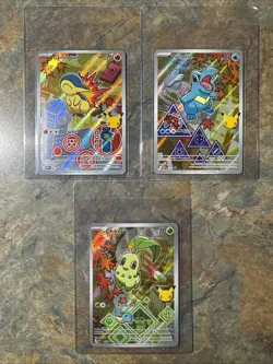 Pokemon TCG First Partner Illustration Collection Series 2 JOHTO GEN 2 SET 🔥🔥 - Image 1