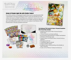 Pokemon TCG S & V Prismatic Evolutions ETB Elite Trainer Box 🔥 NEW & MINT!!🔥 - Image 3