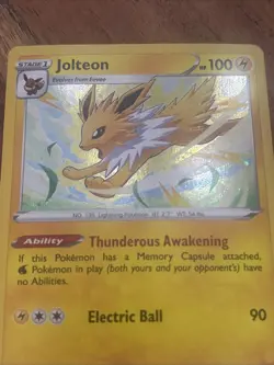 Pokemon TCG Jolteon - (Cosmos Holo) 041/185 Sword And Shield Promo - Image 3