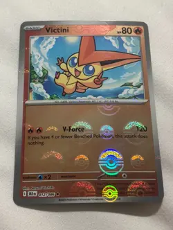 Pokemon TCG Victini 012/086 Black Bolt (Poke Ball Pattern) - Image 1