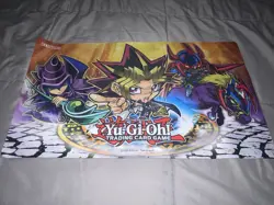 Yu-Gi-Oh! TCG Playmat: Chibi Yugi | Konami Official | Used - Image 1