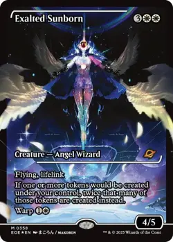 FOIL Exalted Sunborn (Showcase) - Edge of Eternities (EOE) - Image 1