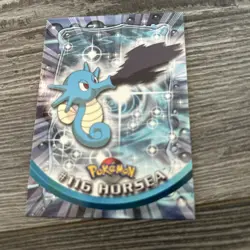 #116 Horsea - Pokemon Topps Card - Blue Logo - Image 1