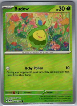 Budew Poke Ball 004/131 Prize Pack Series Cards - Pokemon Card - NM - Image 1