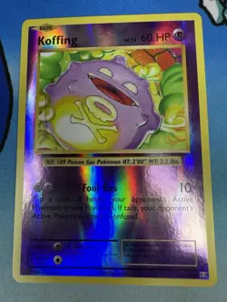 Koffing 50/108 XY Evolutions Reverse Holo 2016 Pokemon Card - Image 1