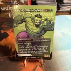 Bruce Banner (Borderless) (0359) 359 Marvel Super Heroes Magic: The Gathering NM - Image 1