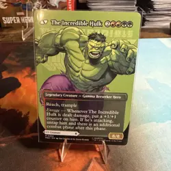 Bruce Banner (Borderless) (0359) 359 Marvel Super Heroes Magic: The Gathering NM - Image 2