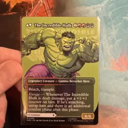 Bruce Banner (Borderless) (0359) 359 Marvel Super Heroes Magic: The Gathering NM - Image 3
