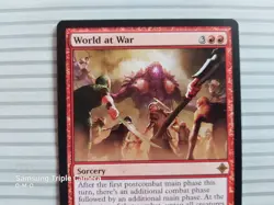 Magic: The Gathering - Rise of the Eldrazi ~ Rare ~ World at War - Image 2